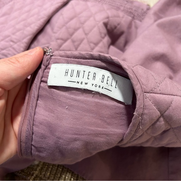 HUNTER BELL lavender quilted top dress - size small - Picture 10 of 11
